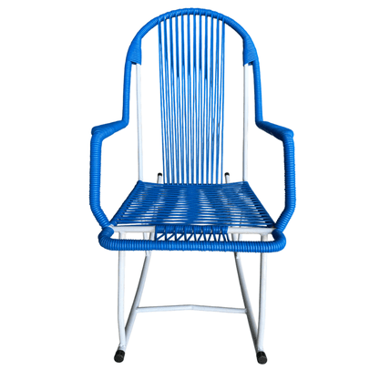 Cadeira de Fitilho Jaguartubo com Balanço – Azul