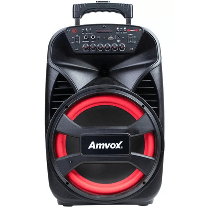 Caixa de Som Amvox ACA 480 Viper II 480W Rms Bluetooth/Aux/Card/Usb - Preto