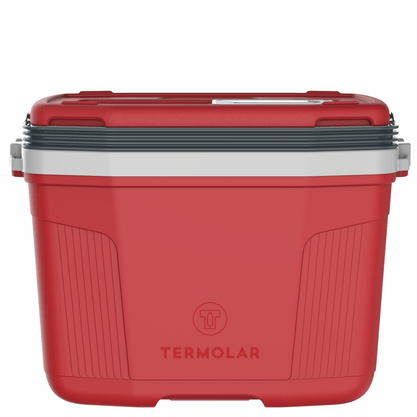 Caixa Térmica Cooler 32 Litros Suv Termolar (3502VRO) Abertura Deslizante Vermelho