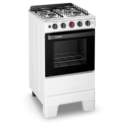 Fogão Ideal Super Esmaltec 4 Bocas F4IAB 4121 Branco