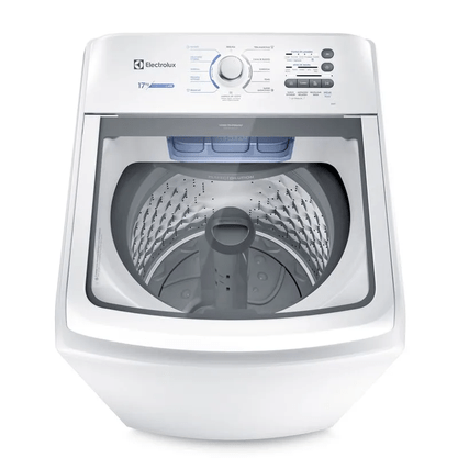 Máquina de Lavar Electrolux 17kg Branca Essential Care com Cesto Inox e Jet&Clean (LED17) Branca 220V