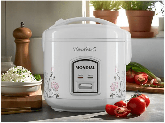 Panela Mondial Npe-05 5x Eletrica Bianca Rice 5 400w 220v