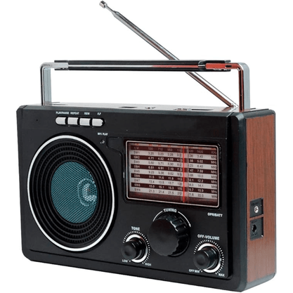 Rádio Retrô Recarregável Livstar