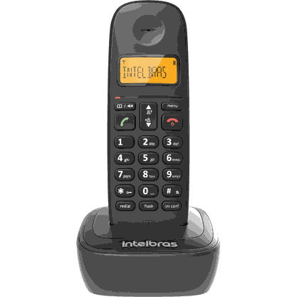 Telefone Intelbras Sem Fio Ts 2510 Preto