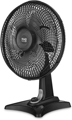 Ventilador Multi Mesa 40cm (vl402) 6p Turbo 40 Preto 135w 220v