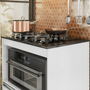 Balcão Cooktop NT 3110 Para Fogão de Até 4 Bocas Com 1 Gaveta Notável Branco New/Granito