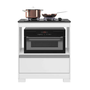 Balcão Cooktop NT 3110 Para Fogão de Até 4 Bocas Com 1 Gaveta Notável Branco New/Granito