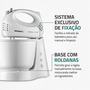 Batedeira Mondial ( B-44-w ) Prática 3 velocidades 400w Branca - 220v