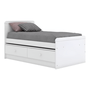 Berço Henn Aquarela Minicama 3 em 1 Com 2 Gavetas I16-119 – Branco/Cristal
