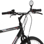 Bicicleta Aro 26 Houston Foxer Hammer 21 Marchas com Freio V-Brake – Preta