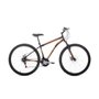 Bicicleta Aro 29 Houston Netuno-S Quadro Aço Carbono Freio a Disco 21 Marchas Preta Com Adesivo Laranja