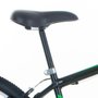 Bicicleta Aro 29 Houston Netuno-S Quadro Aço Carbono Freio a Disco 21 Marchas Preta Com Adesivo Laranja