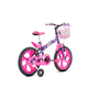 Bicicleta Lumi A-16 Houston Com Cesta Roxo