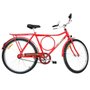 Bicicleta Monark Barra Circular Fi. Vermelho