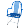 Cadeira de Fitilho Jaguartubo com Balanço – Azul