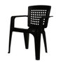 Cadeira Plástica Confplast Bromélia (3827) - Preta