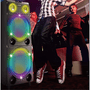 Caixa De Som Philips TAX5509/78 Paraty Speaker Bluetooth Com Led 2400W Preta
