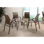 Conjunto Tubform Terraço Lisboa Com Centro 34511 Fibra Náutica Cappuccino
