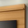 Estante Home Bortolloti Theater Órbis 1.36 Cinamomo/ Off White