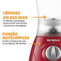 Liquidificador Mondial 220V Easy Power 2V (L-550-R) 550W R 1,5 L Vermelho