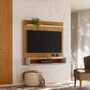 Painel para TV Até 50 Polegadas Home Creta Nature/Off White Linea