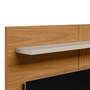 Painel para TV Até 50 Polegadas Home Creta Nature/Off White Linea