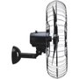 Ventilador Ventisol Oscilante de Parede 60cm 3 Hélices Premium - Preto Bivolt
